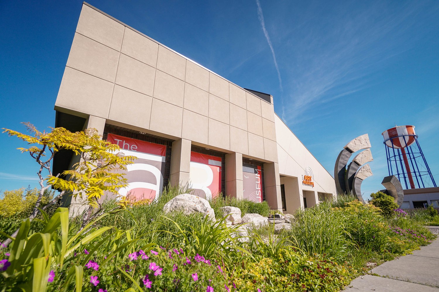 Exterior of the Art Museum building in Idaho Falls