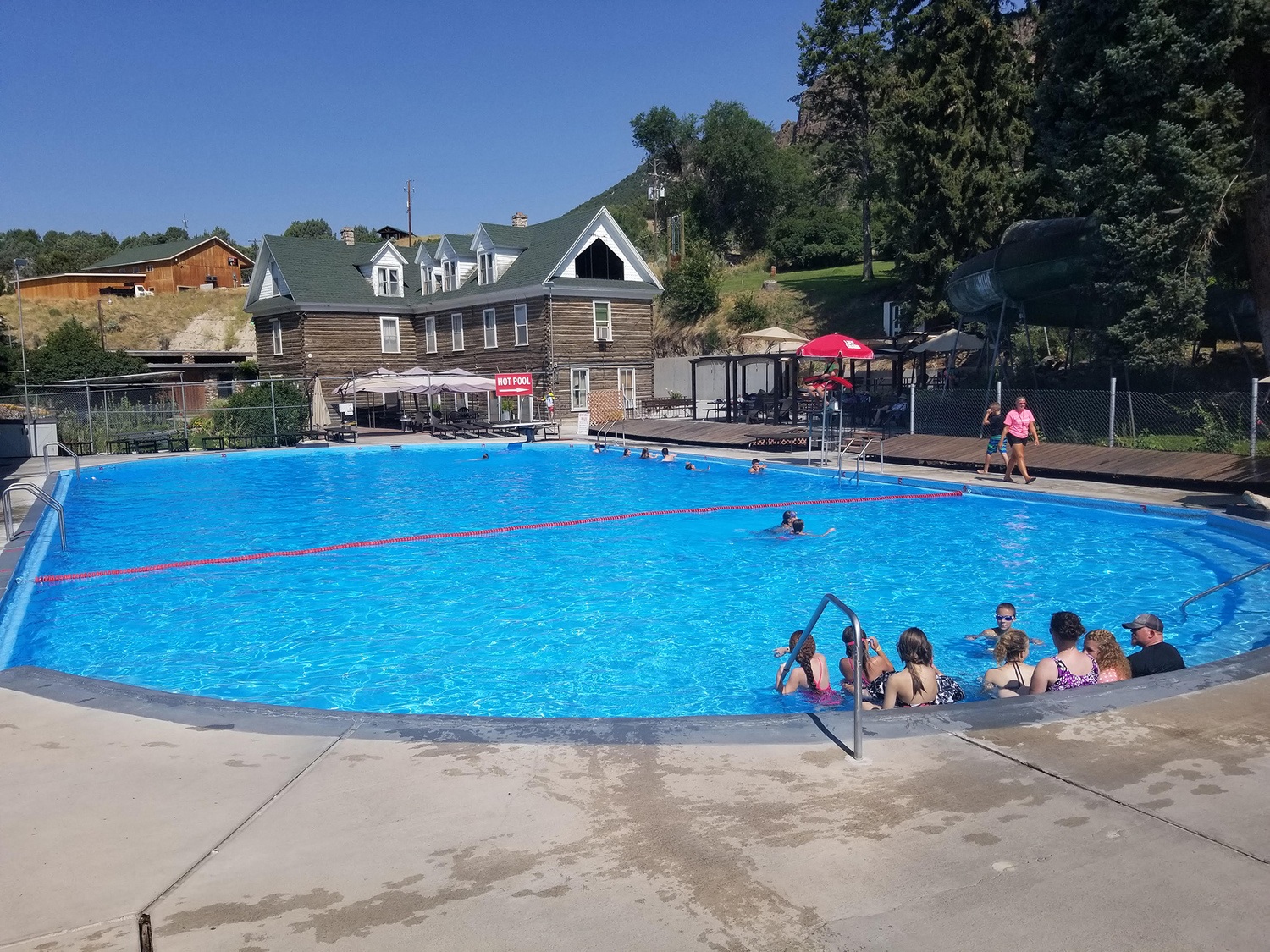 Heise Hot Springs main pool